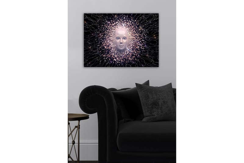 Dekorativ Canvasbillede 50x70 cm - Flerfarvet - Boligtilbehør - Billeder & kunst - Billeder på lærred