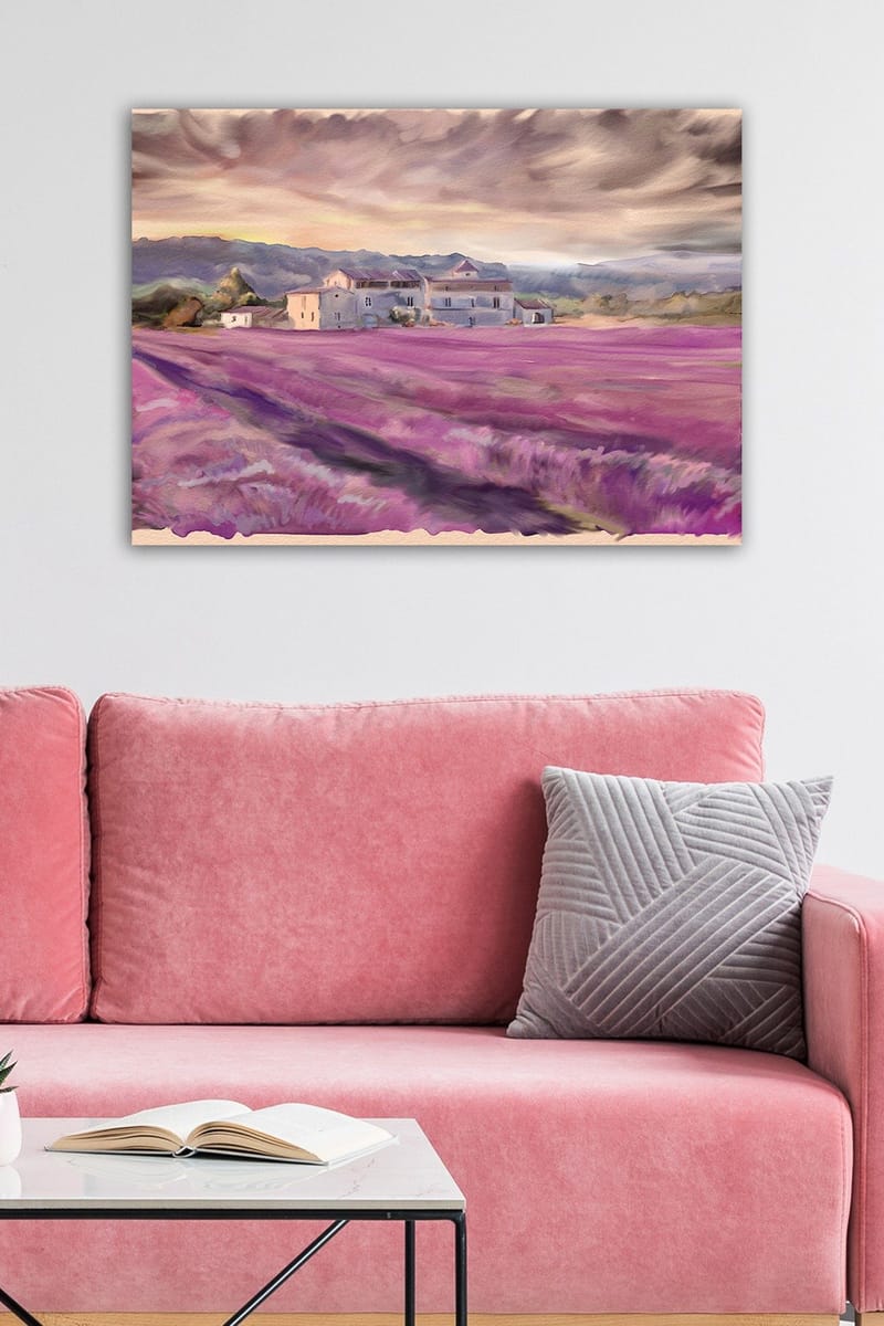 Dekorativ Canvasbillede 50x70 cm - Flerfarvet - Boligtilbehør - Billeder & kunst - Billeder på lærred