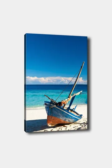 Dekorativ Canvasbillede 50x70 cm - Flerfarvet - Boligtilbehør - Billeder & kunst - Billeder på lærred