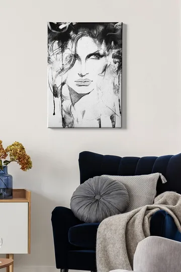 Dekorativ Canvasbillede 50x70 cm - Flerfarvet - Boligtilbehør - Billeder & kunst - Billeder på lærred