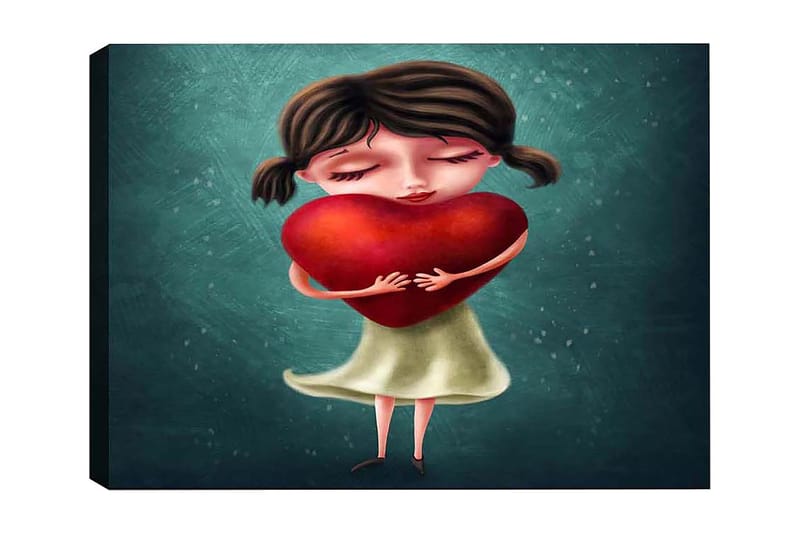 Dekorativ Canvasbillede 50x70 cm, Flerfarvet