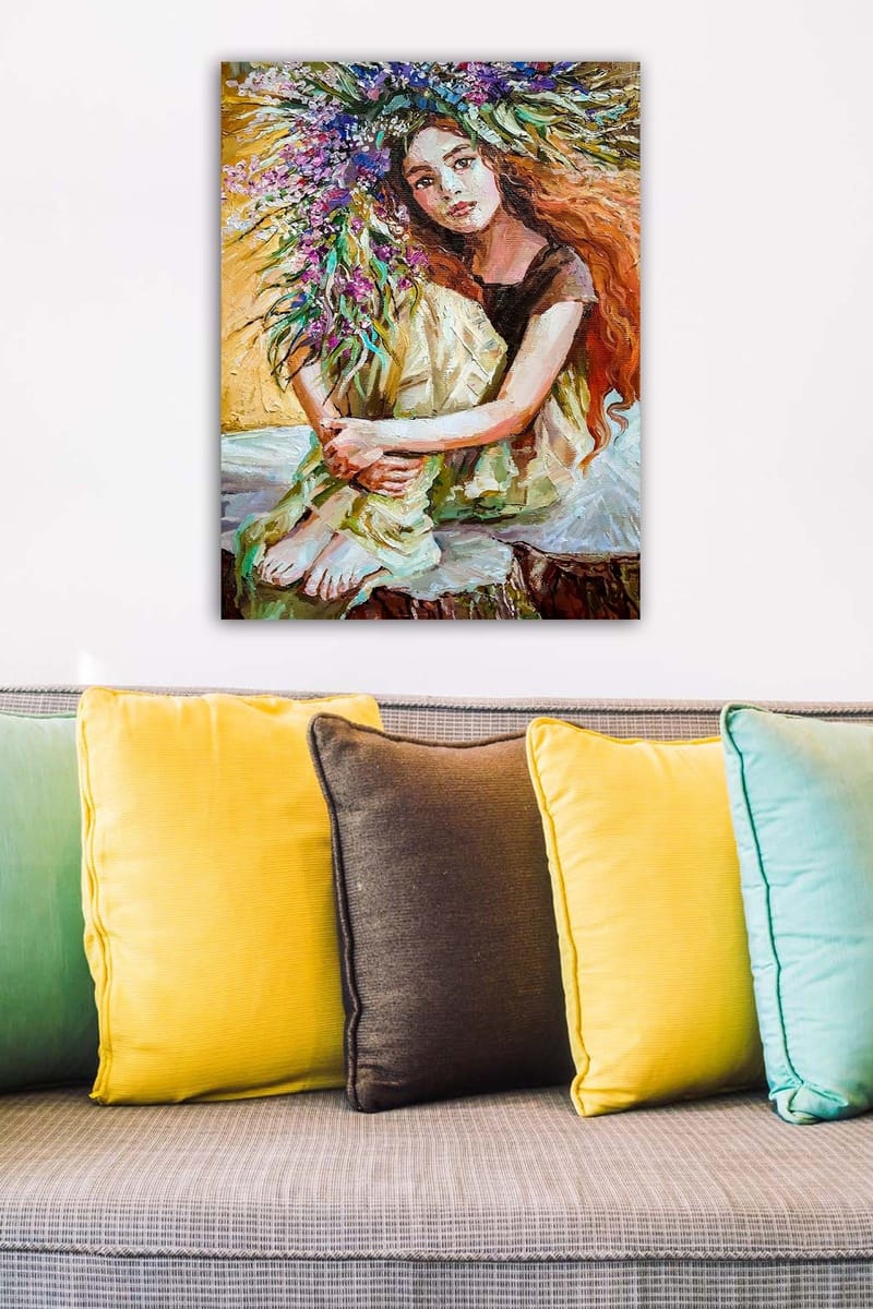 Dekorativ Canvasbillede 50x70 cm, Flerfarvet