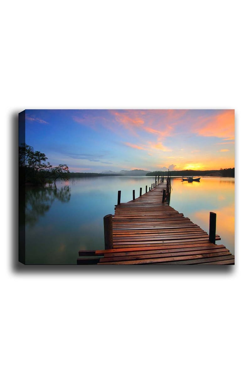 Dekorativ Canvasbillede 50x70 cm, Flerfarvet