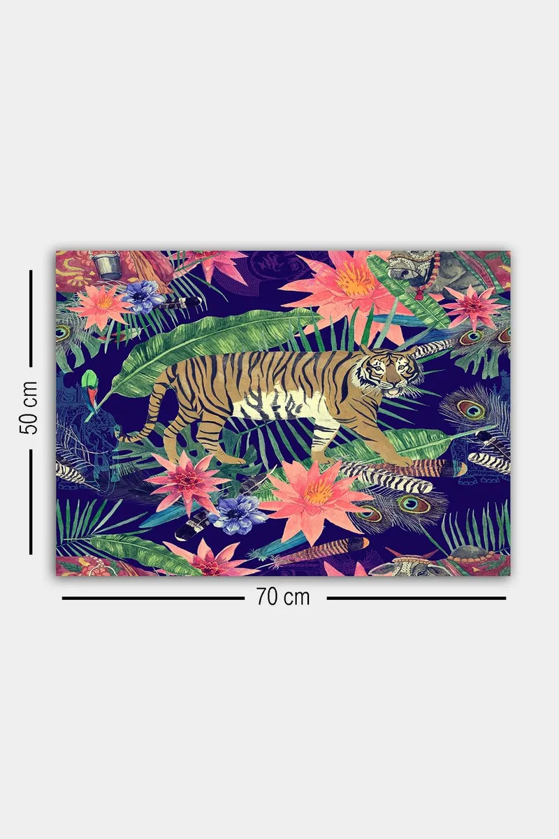 Dekorativ Canvasbillede 50x70 cm - Flerfarvet - Boligtilbehør - Billeder & kunst - Billeder på lærred