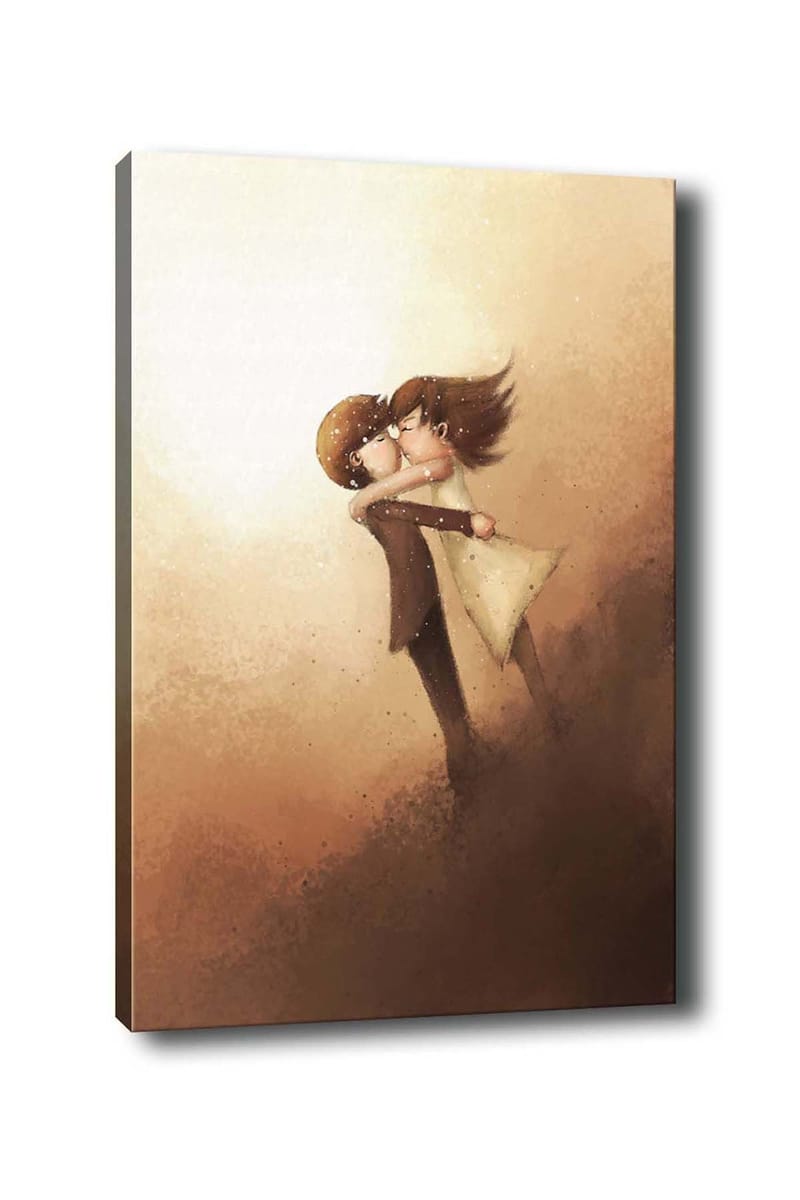 Dekorativ Canvasbillede 50x70 cm, Flerfarvet