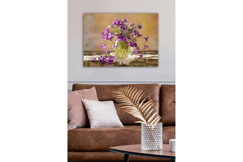 Dekorativ Canvasbillede 50x70 cm - Flerfarvet - Boligtilbehør - Billeder & kunst - Billeder på lærred