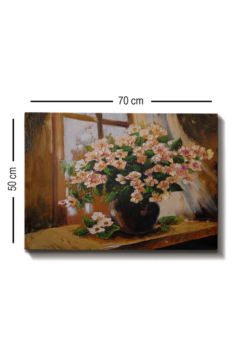 Dekorativ Canvasbillede 50x70 cm - Flerfarvet - Boligtilbehør - Billeder & kunst - Billeder på lærred