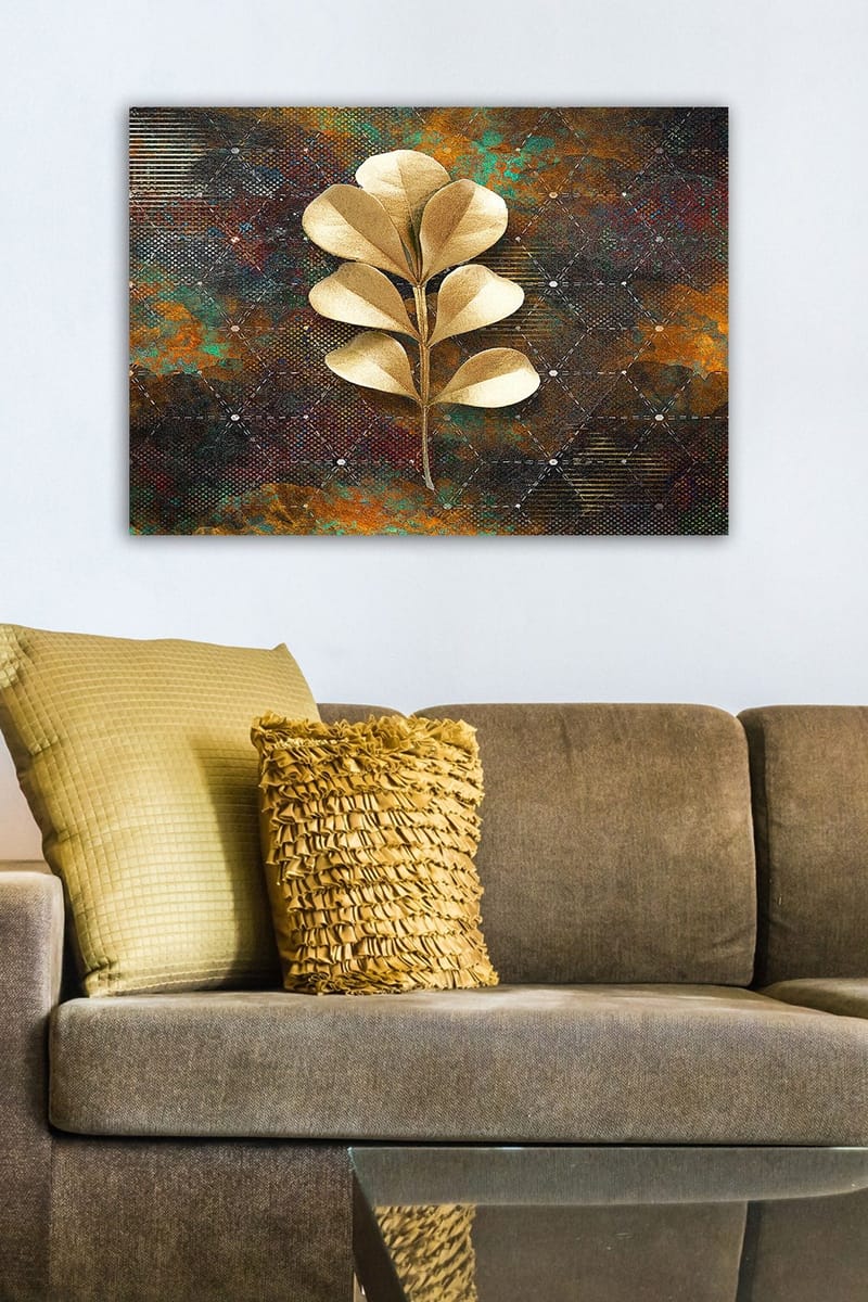 Dekorativ Canvasbillede 50x70 cm - Flerfarvet - Boligtilbehør - Billeder & kunst - Billeder på lærred