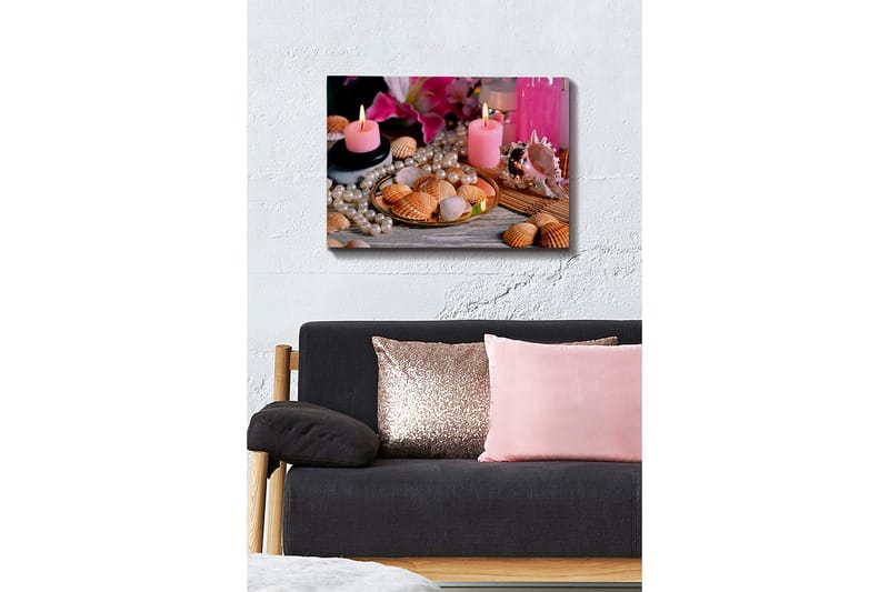 Dekorativ Canvasbillede 50x70 cm - Flerfarvet - Boligtilbehør - Billeder & kunst - Billeder på lærred