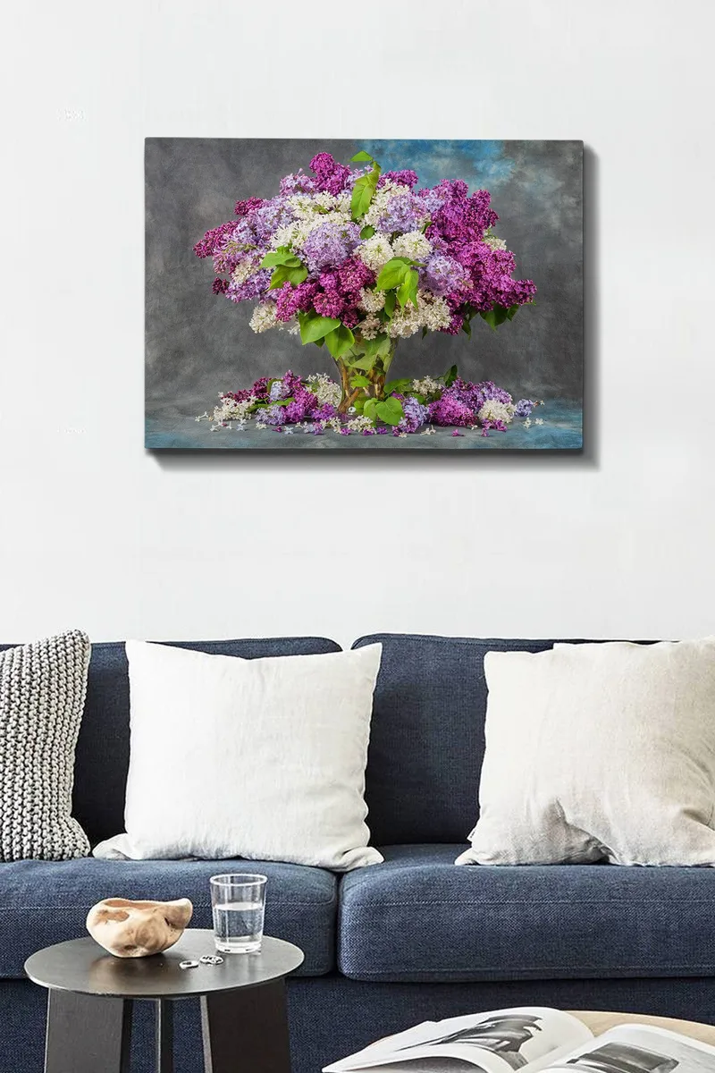 Dekorativ Canvasbillede 50x70 cm - Flerfarvet - Boligtilbehør - Billeder & kunst - Billeder på lærred