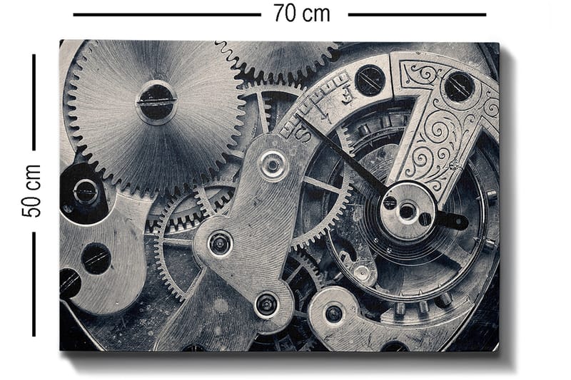 Dekorativ Canvasbillede 50x70 cm - Flerfarvet - Boligtilbehør - Billeder & kunst - Billeder på lærred