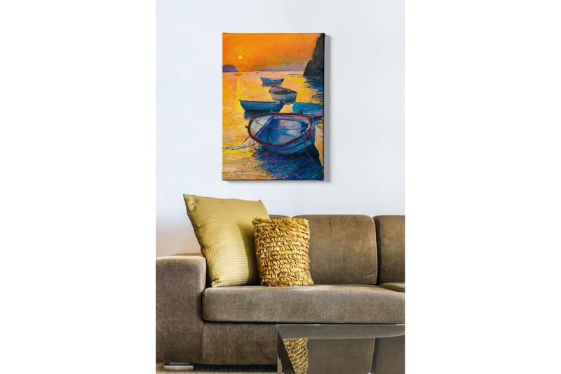 Dekorativ Canvasbillede 50x70 cm, Flerfarvet