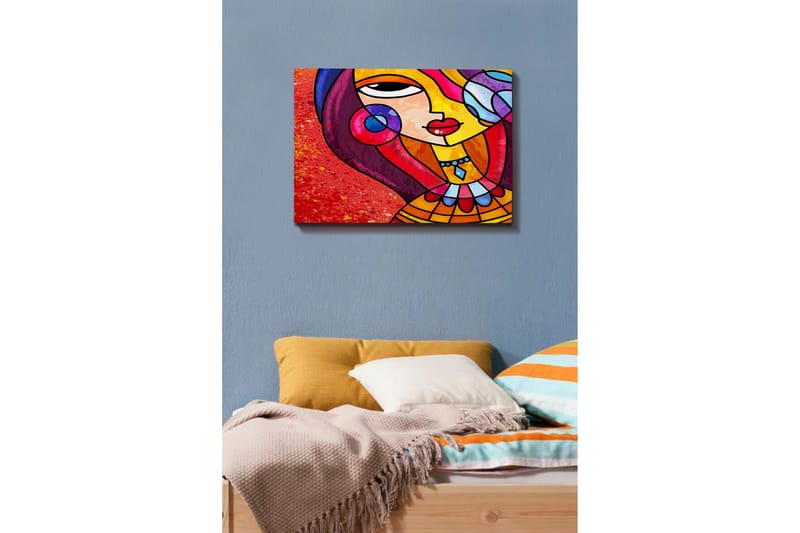 Dekorativ Canvasbillede 50x70 cm, Flerfarvet
