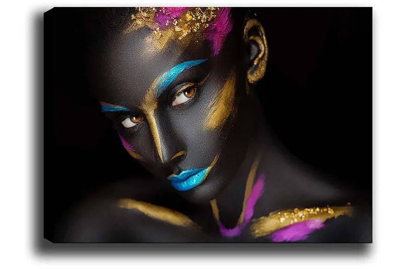 Dekorativ Canvasbillede 50x70 cm - Flerfarvet - Boligtilbehør - Billeder & kunst - Billeder på lærred