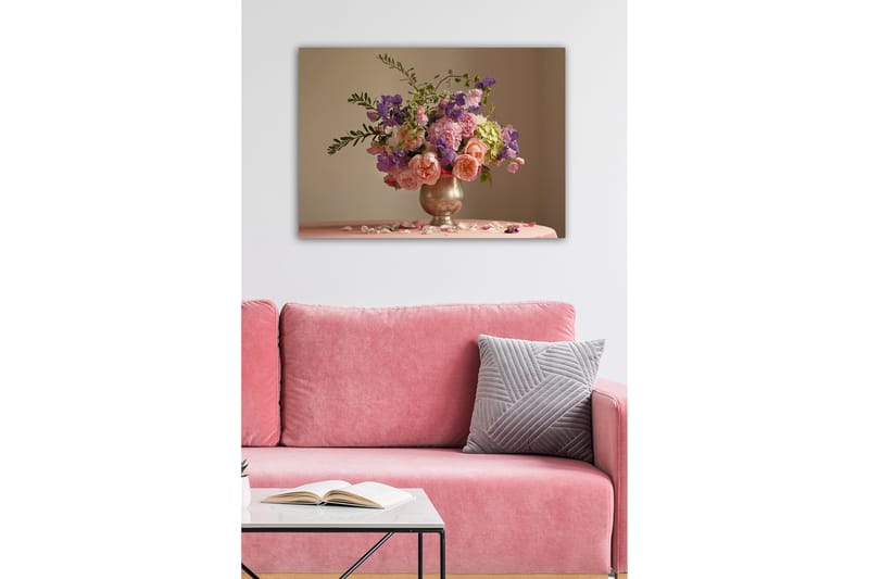 Dekorativ Canvasbillede 50x70 cm - Flerfarvet - Boligtilbehør - Billeder & kunst - Billeder på lærred