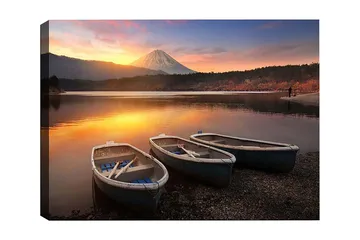 Dekorativ Canvasbillede 50x70 cm - Flerfarvet - Boligtilbehør - Billeder & kunst - Billeder på lærred