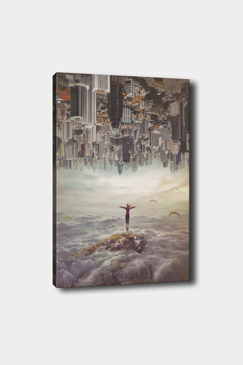 Dekorativ Canvasbillede 50x70 cm, Flerfarvet