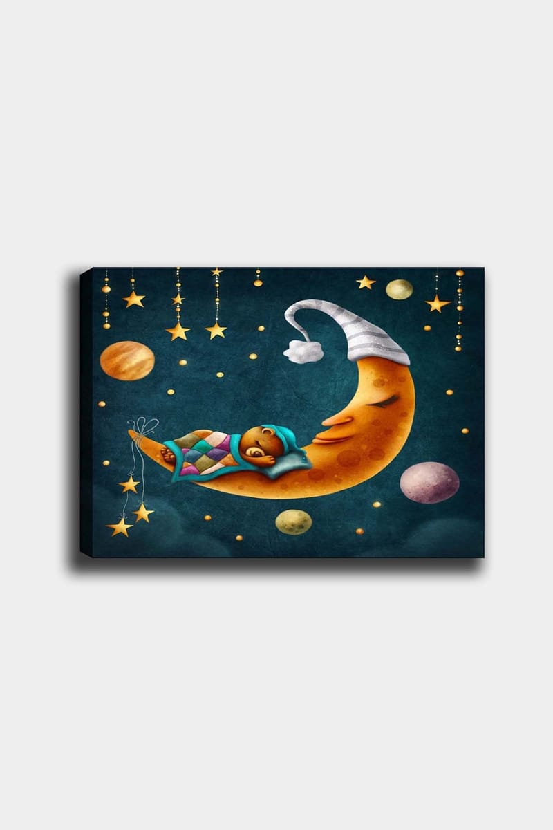 Dekorativ Canvasbillede 50x70 cm, Flerfarvet