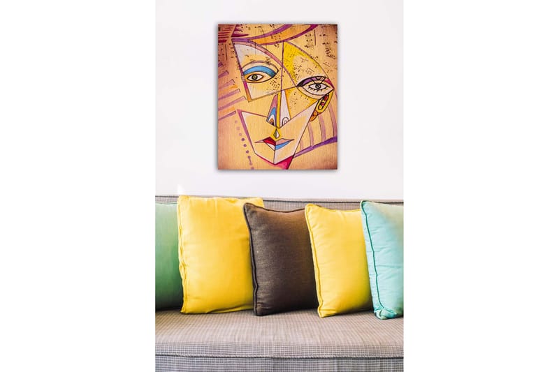 Dekorativ Canvasbillede 50x70 cm, Flerfarvet