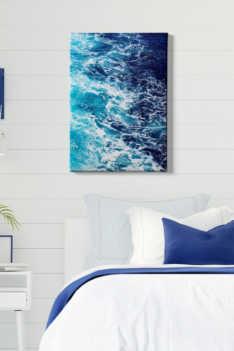 Dekorativ Canvasbillede 50x70 cm - Flerfarvet - Boligtilbehør - Billeder & kunst - Billeder på lærred