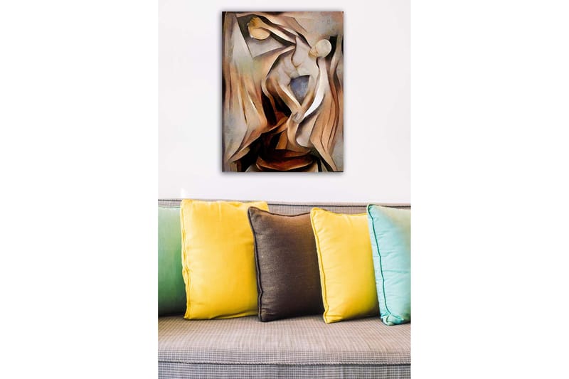 Dekorativ Canvasbillede 50x70 cm - Flerfarvet - Boligtilbehør - Billeder & kunst - Billeder på lærred