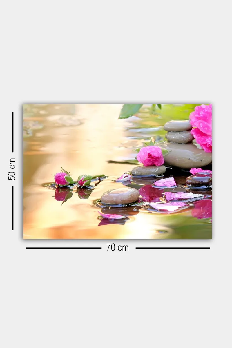 Dekorativ Canvasbillede 50x70 cm - Flerfarvet - Boligtilbehør - Billeder & kunst - Billeder på lærred