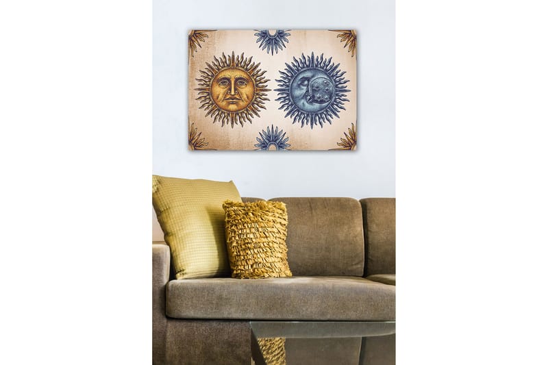 Dekorativ Canvasbillede 50x70 cm, Flerfarvet