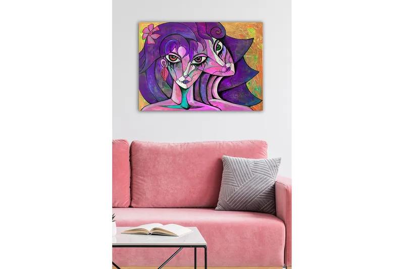 Dekorativ Canvasbillede 50x70 cm, Flerfarvet