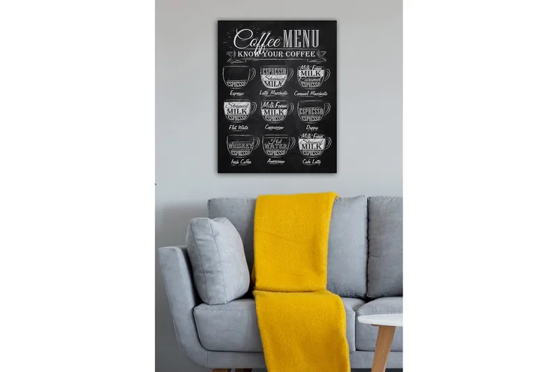 Dekorativ Canvasbillede 50x70 cm, Flerfarvet