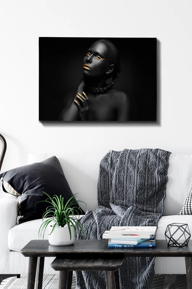 Dekorativ Canvasbillede 50x70 cm - Flerfarvet - Boligtilbehør - Billeder & kunst - Billeder på lærred