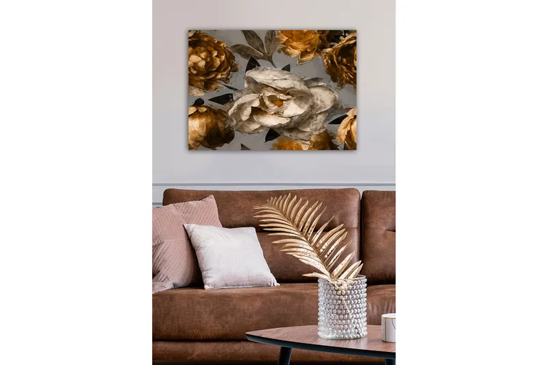 Dekorativ Canvasbillede 50x70 cm - Flerfarvet - Boligtilbehør - Billeder & kunst - Billeder på lærred