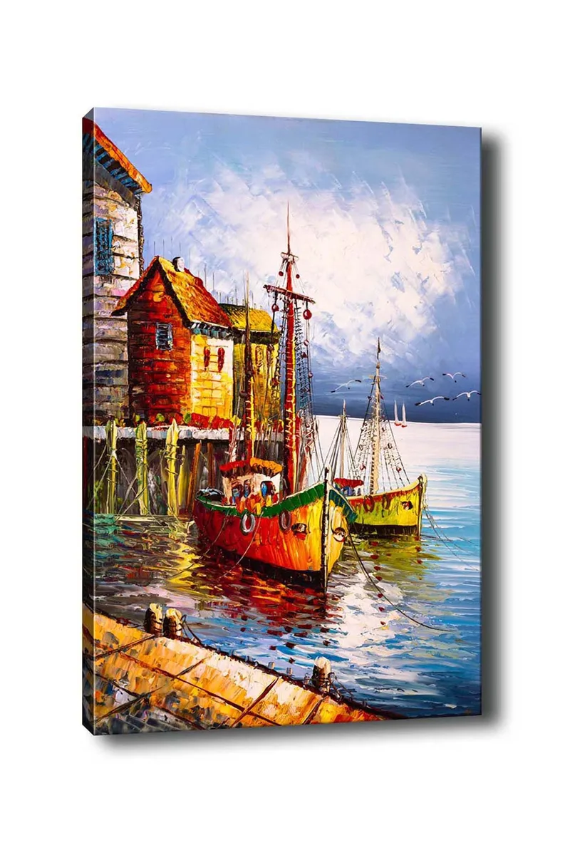 Dekorativ Canvasbillede 50x70 cm, Flerfarvet