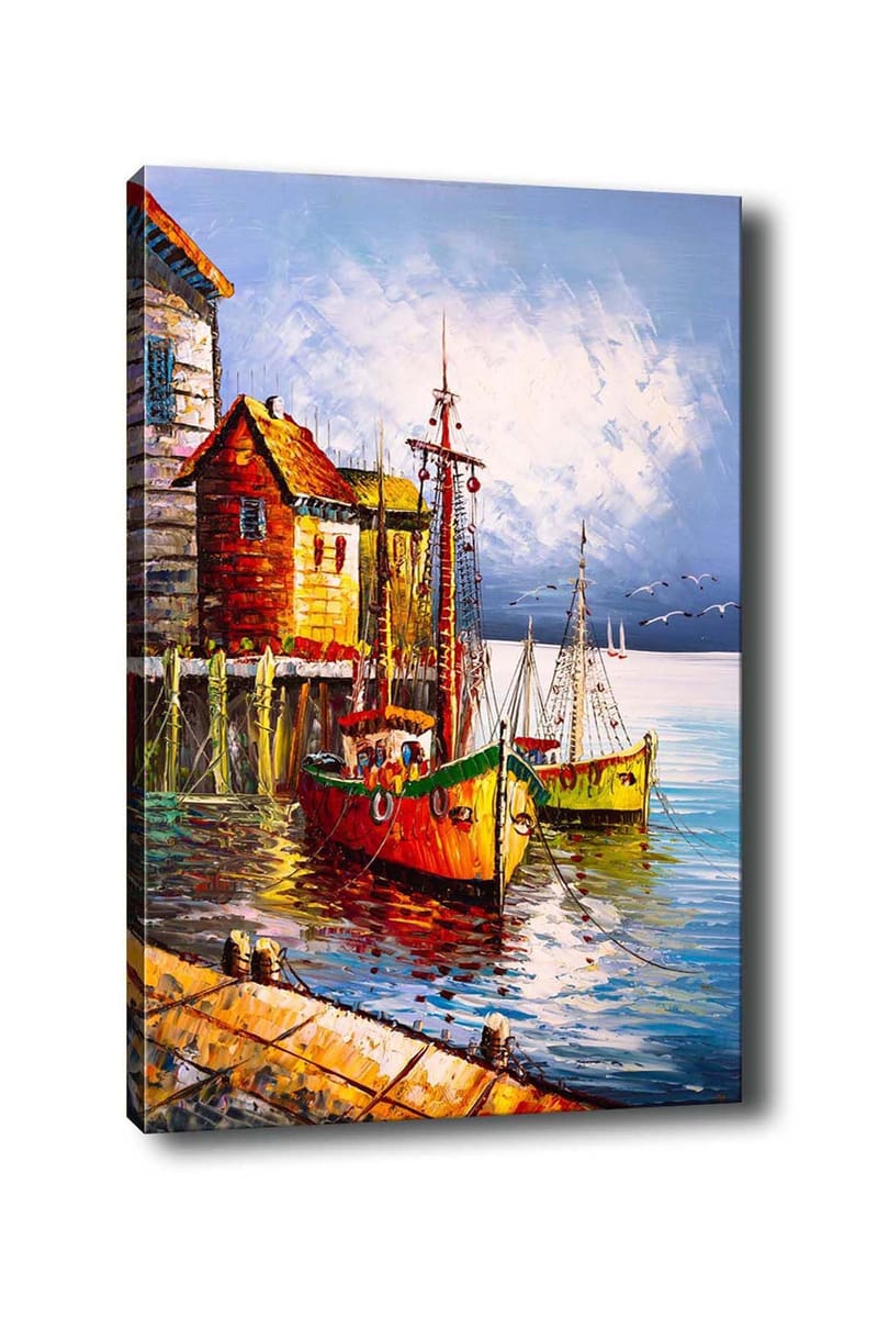 Dekorativ Canvasbillede 50x70 cm, Flerfarvet