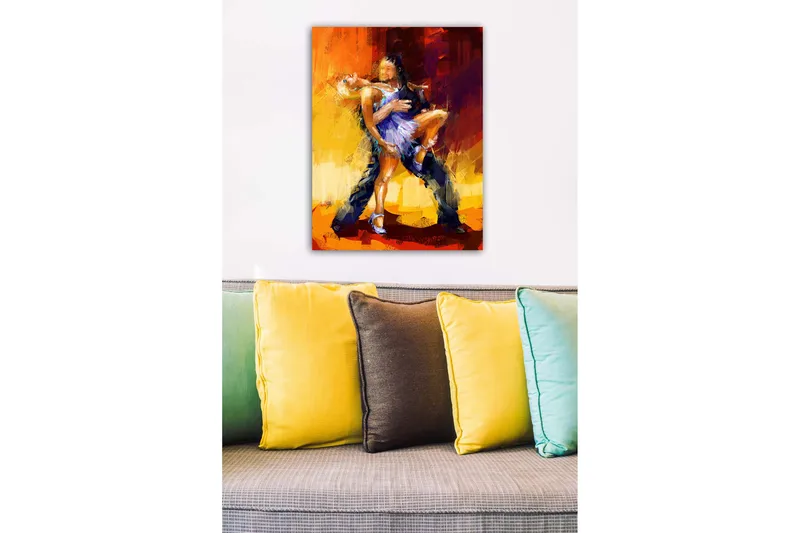 Dekorativ Canvasbillede 50x70 cm, Flerfarvet