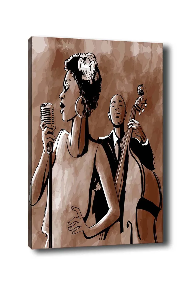 Dekorativ Canvasbillede 50x70 cm, Flerfarvet