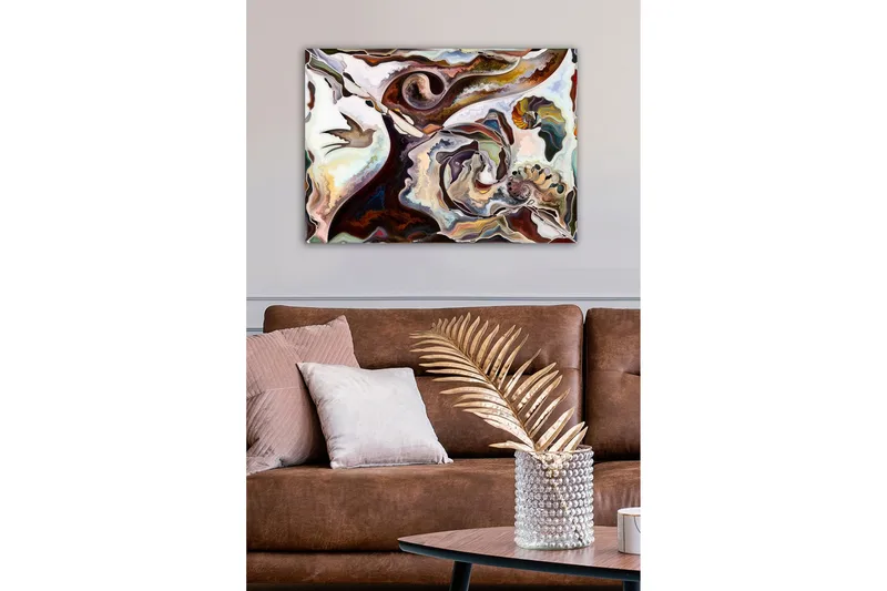 Dekorativ Canvasbillede 50x70 cm, Flerfarvet