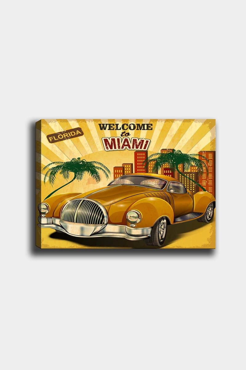 Dekorativ Canvasbillede 50x70 cm, Flerfarvet