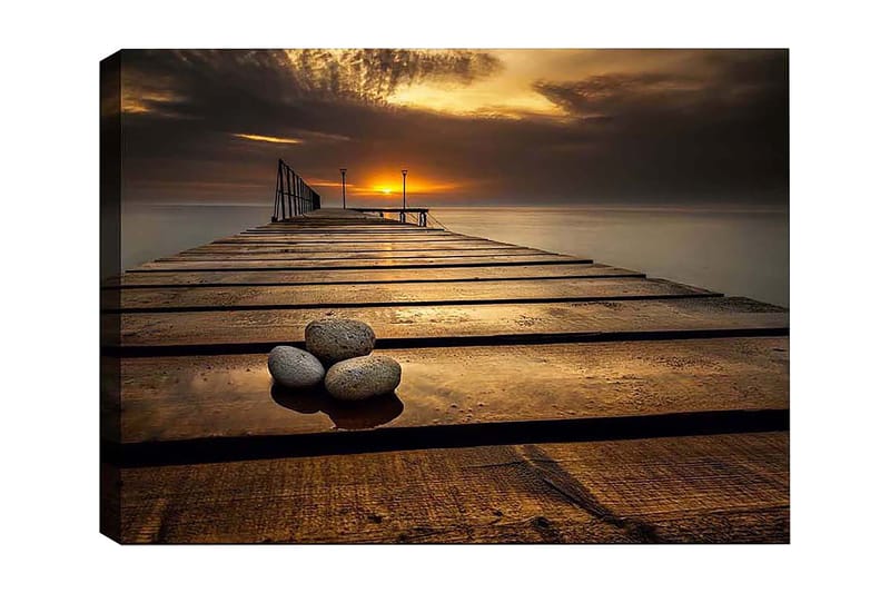 Dekorativ Canvasbillede 50x70 cm, Flerfarvet