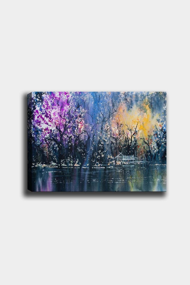 Dekorativ Canvasbillede 50x70 cm, Flerfarvet