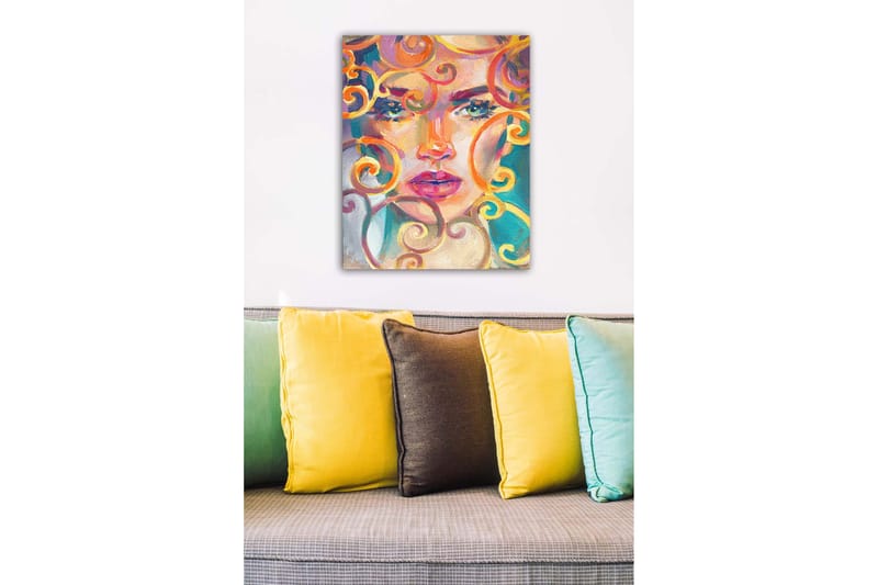 Dekorativ Canvasbillede 50x70 cm, Flerfarvet