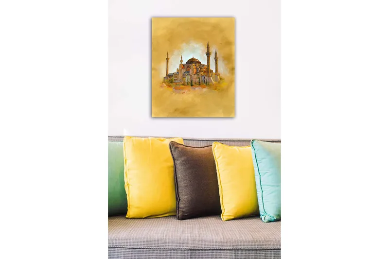 Dekorativ Canvasbillede 50x70 cm, Flerfarvet