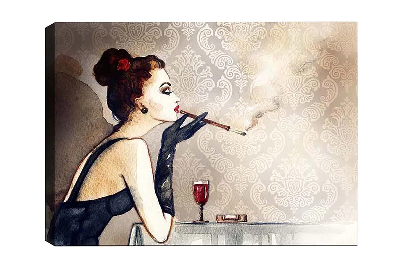 Dekorativ Canvasbillede 50x70 cm, Flerfarvet