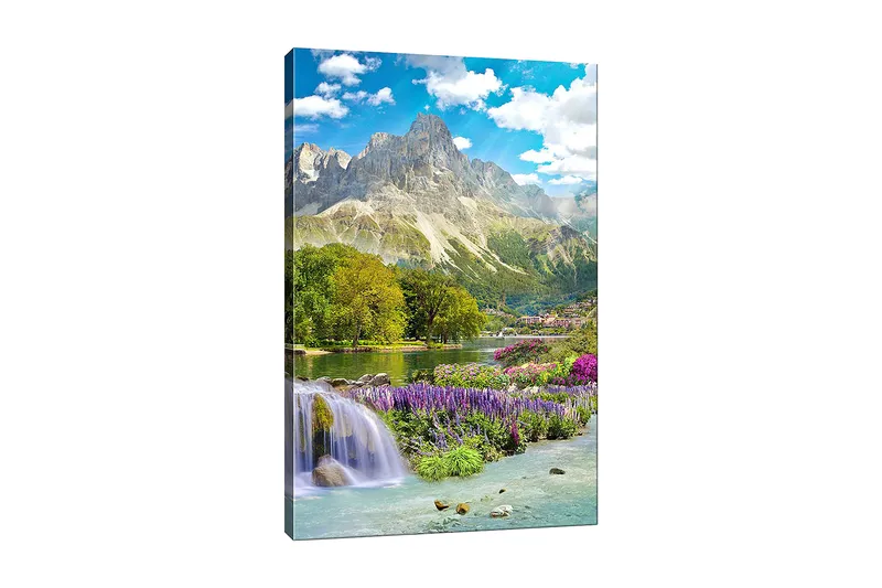 Dekorativ Canvasbillede 50x70 cm, Flerfarvet