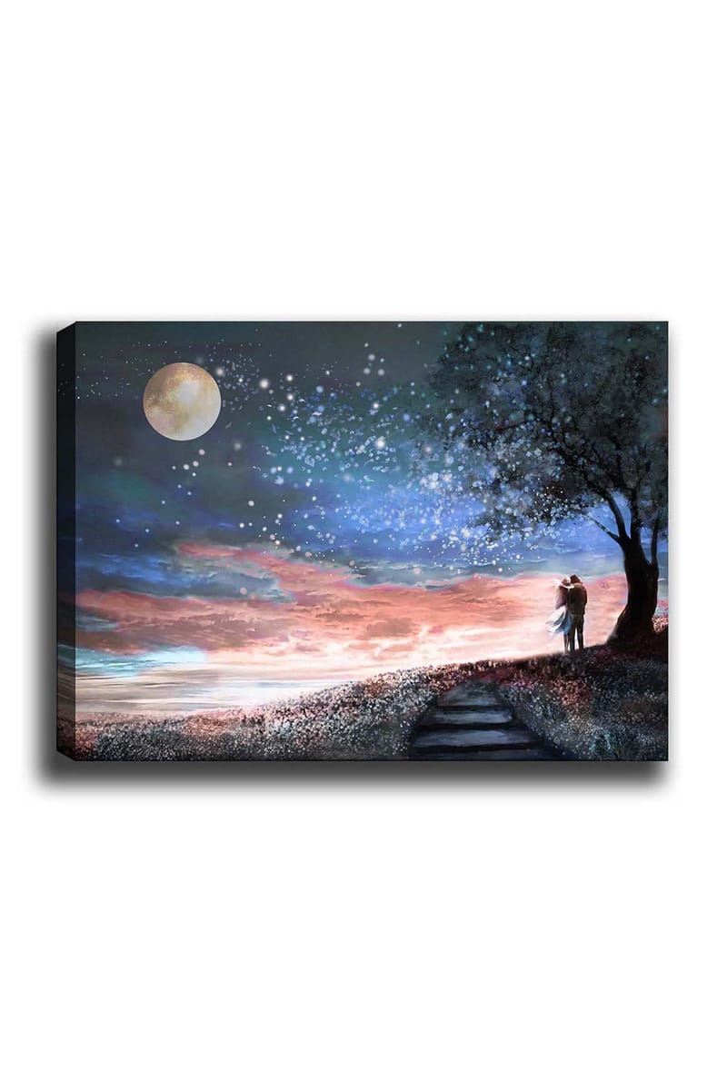 Dekorativ Canvasbillede 50x70 cm, Flerfarvet