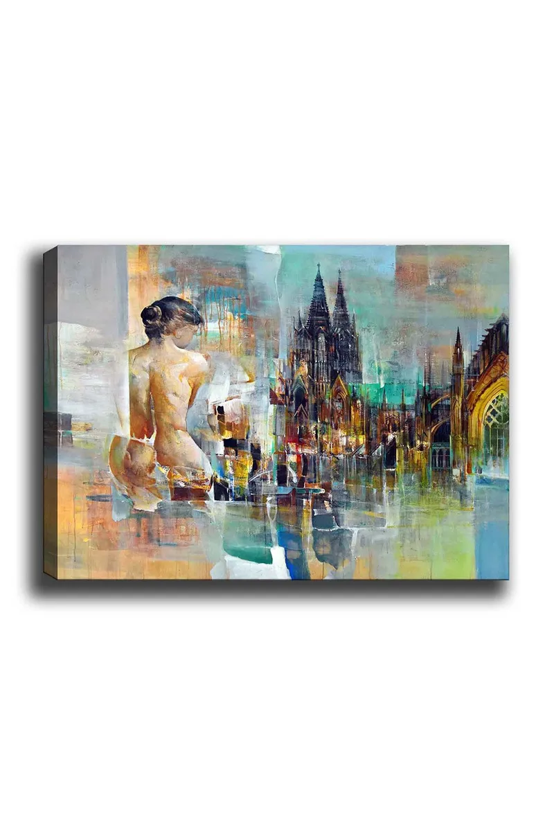 Dekorativ Canvasbillede 50x70 cm, Flerfarvet