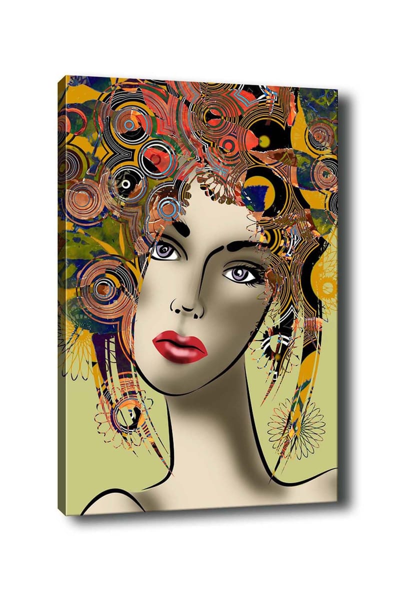 Dekorativ Canvasbillede 50x70 cm, Flerfarvet