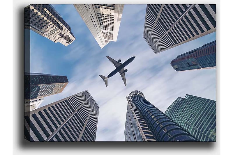 Dekorativ Canvasbillede 50x70 cm - Flerfarvet - Boligtilbehør - Billeder & kunst - Billeder på lærred