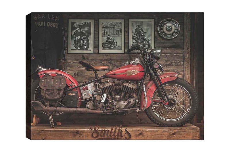 Dekorativ Canvasbillede 50x70 cm, Flerfarvet