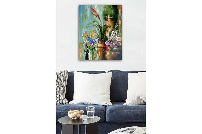 Dekorativ Canvasbillede 50x70 cm, Flerfarvet