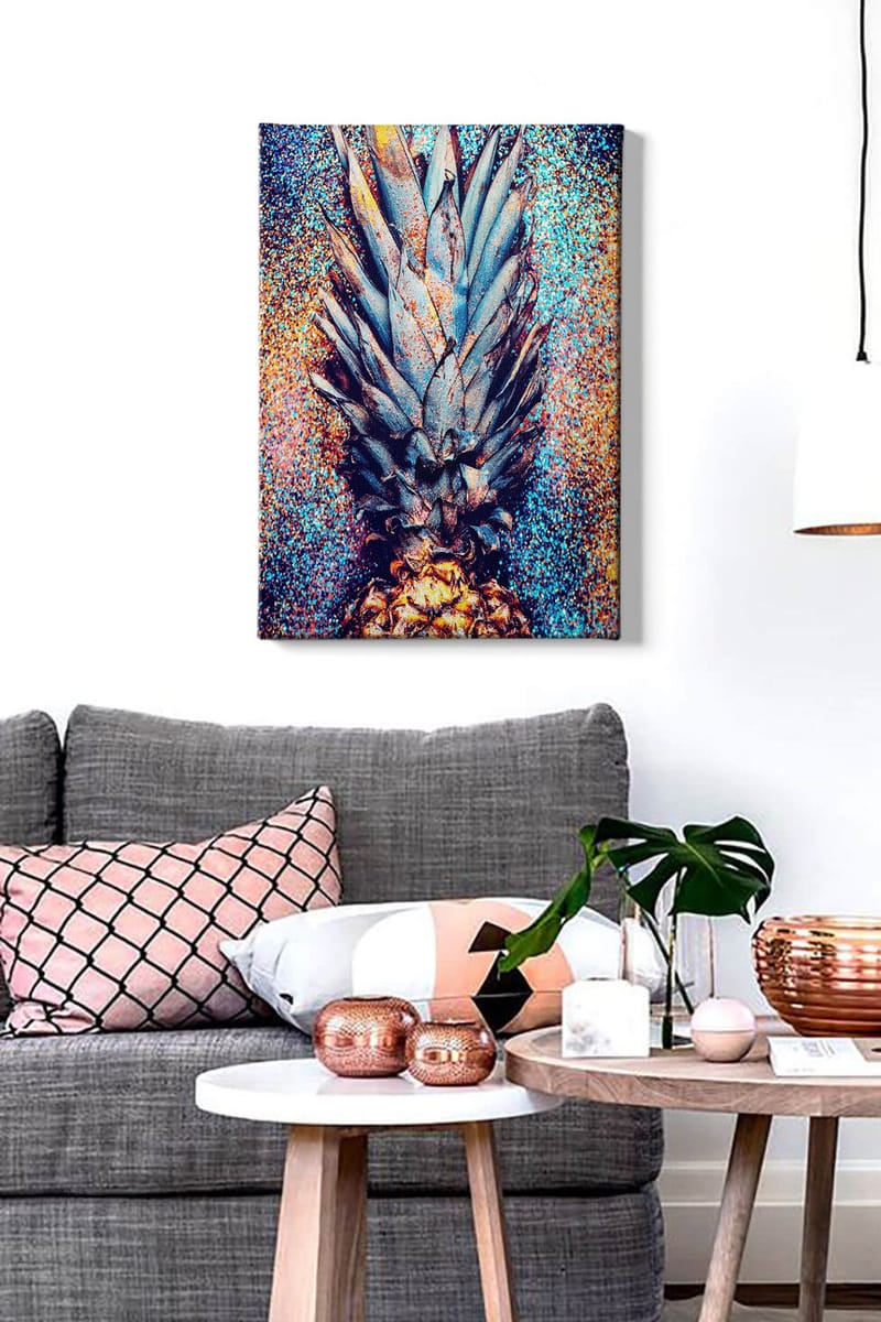 Dekorativ Canvasbillede 50x70 cm - Flerfarvet - Boligtilbehør - Billeder & kunst - Billeder på lærred